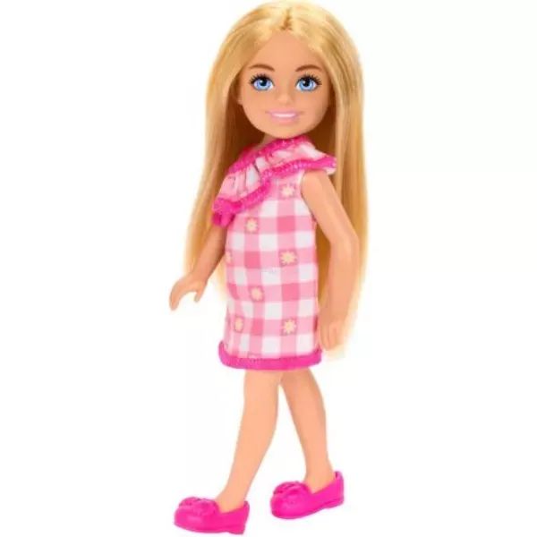 Barbie Chelsea Club: Szőke hajú kislány, rózsaszín ruhában