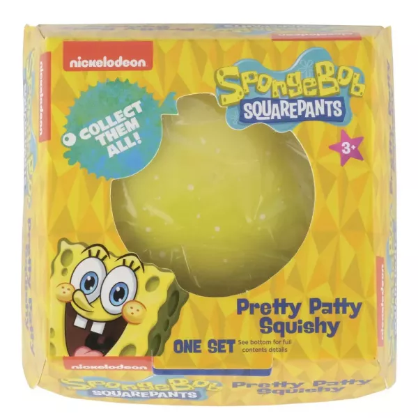 SvampeBob: Squeeze-leget farverige Krabby Patties - forskellige typer