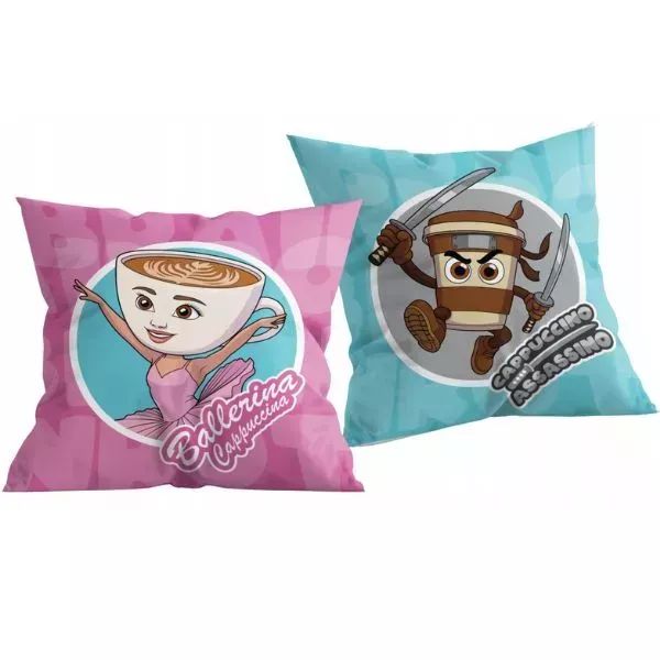 Italian Brainrot: Díszpárna - 40 x 40 cm, kétoldalú