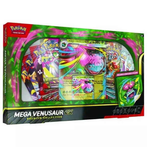Pokémon TCG: Mega Venusaur ex Premium kollekció