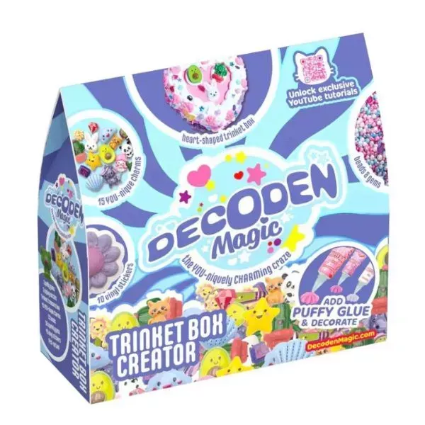 Decoden Magic - Decoración mágica: joyero en forma de corazón