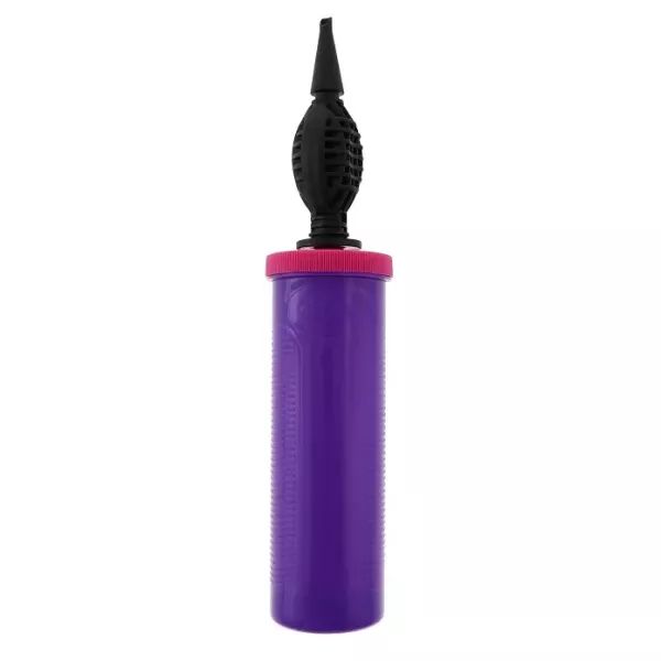 Univerzális lufi pumpa, lila - 30 cm