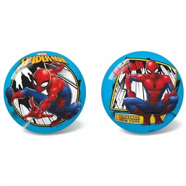 Spiderman mintájú gumilabda - 23 cm