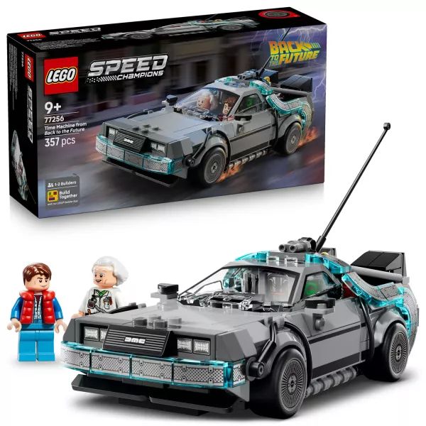 LEGO® Speed Champions A Vissza a jövőbe időgépe 77256