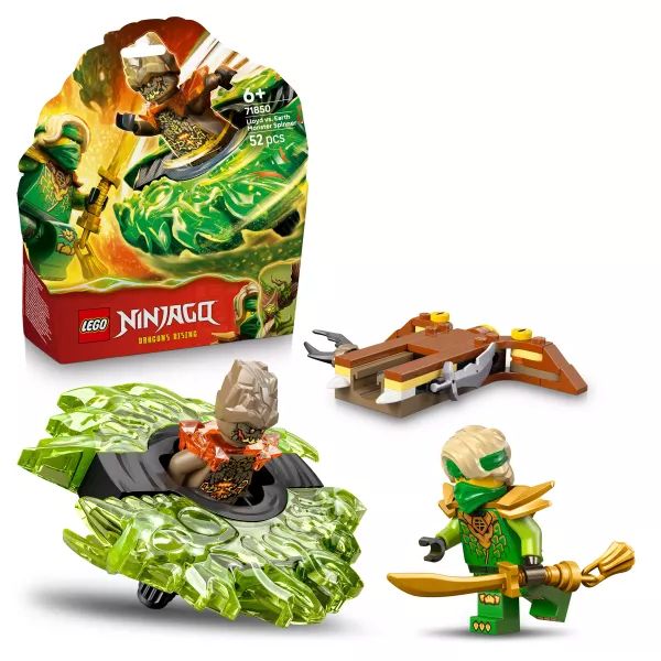 LEGO® NINJAGO® Lloyd egy földszörny pörgettyűje ellen 71850