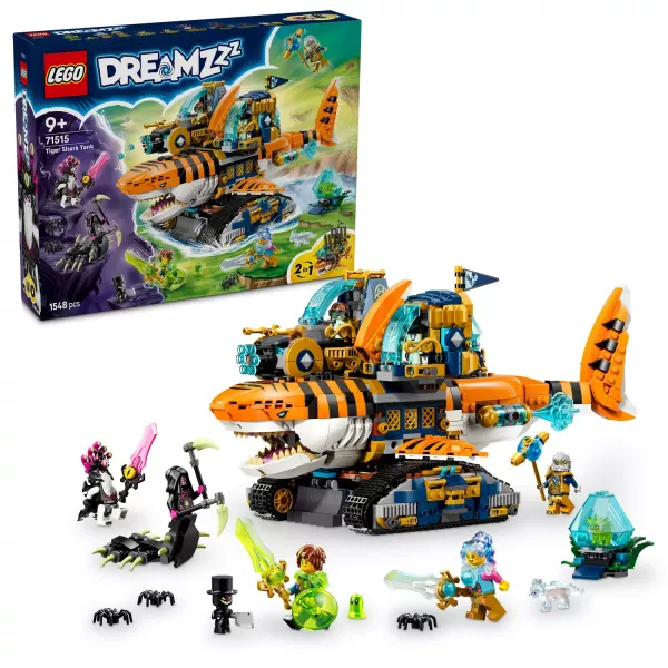 LEGO® DREAMZzz Tancul Tigru-Rechin 71515 - Tulli.ro