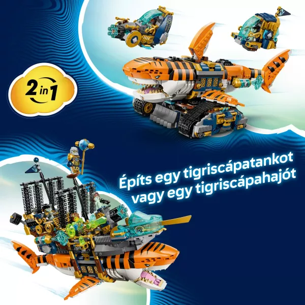 LEGO® DREAMZzz Tancul Tigru-Rechin 71515 - Tulli.ro