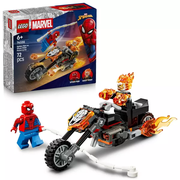 LEGO® Marvel Ämblikmees mootorrattaga Ghost Rideri vastu 76335