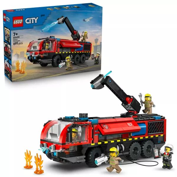LEGO® City Repülőtéri tűzoltóautó 60499