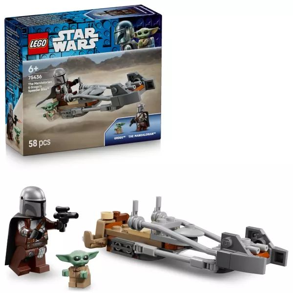 LEGO® Star Wars A Mandalóri és Grogu speeder bike-ja 75436