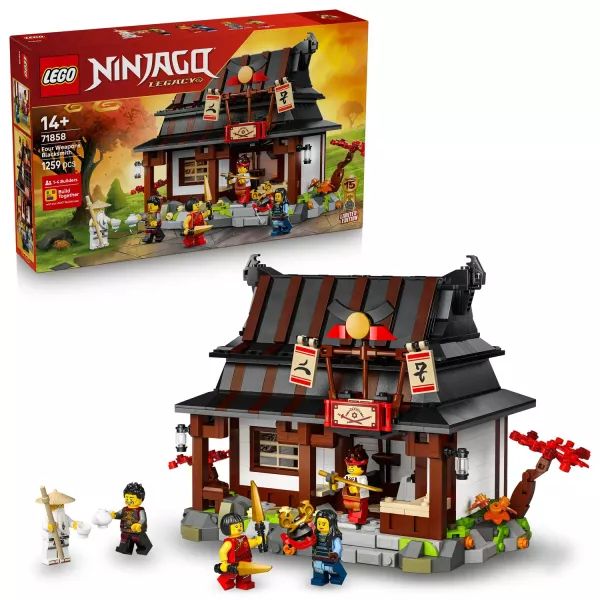 LEGO® NINJAGO® Négy Fegyver Kovácsműhely, 15. évforduló 71858
