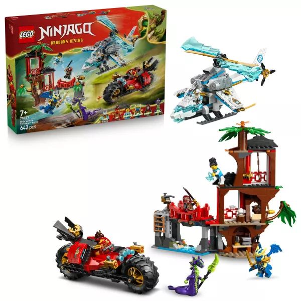 LEGO® NINJAGO® Nindzsajárművek csatája a lombháznál 71857