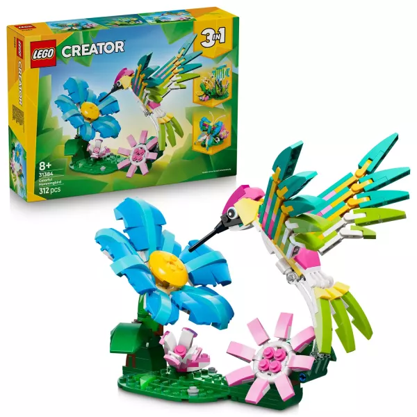 LEGO® Creator Animais Selvagens: Beija-flor Colorido 31384
