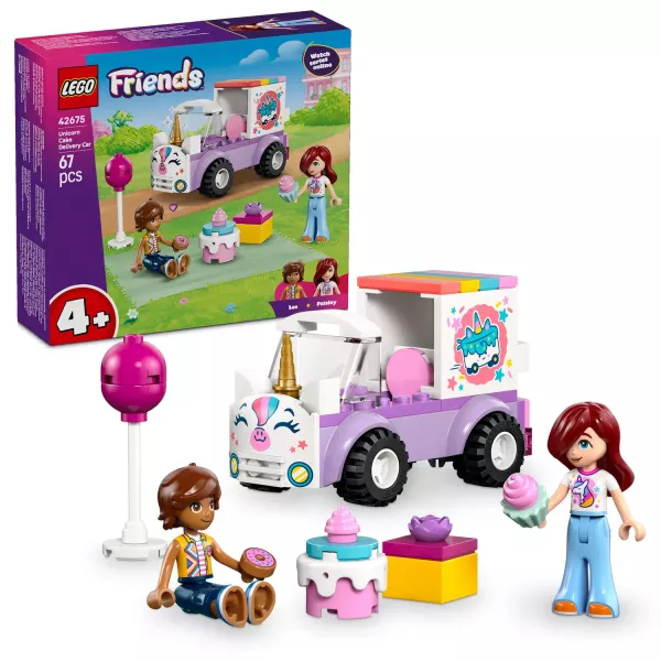 LEGO® Friends Camion transporteur de gâteaux licorne 42675