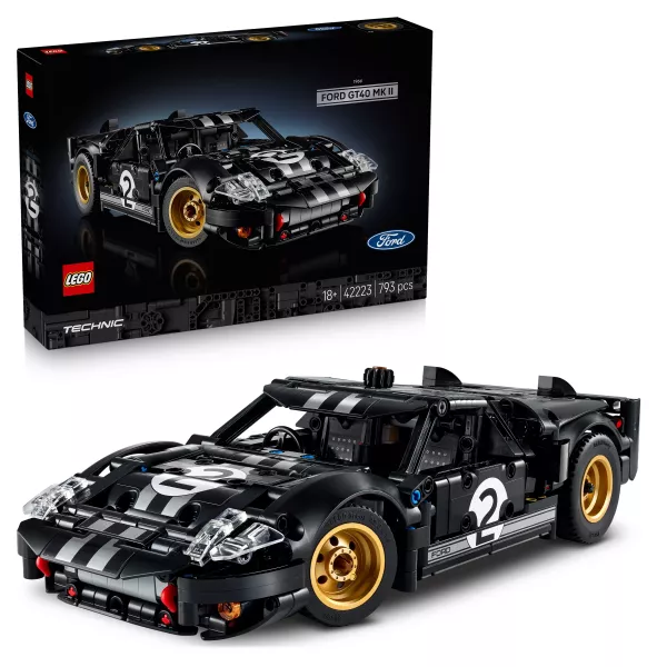 LEGO® Technic 1966 Ford GT40 MKII auto da corsa 42223