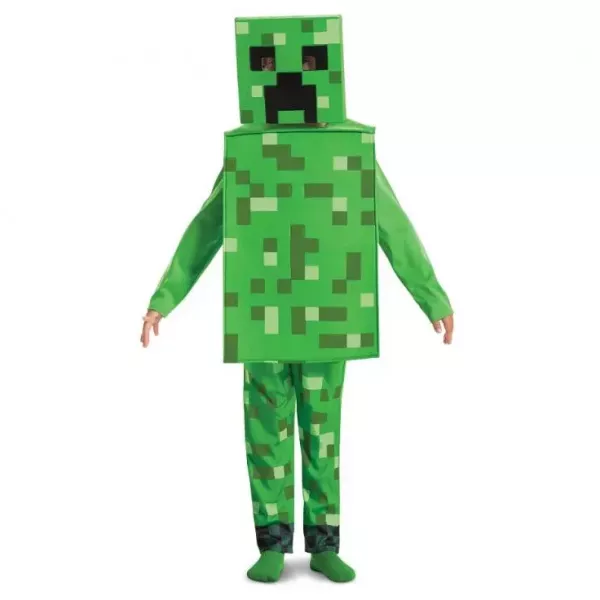 Minecraft: Costume Deluxe Creeper per bambini - Taglia L