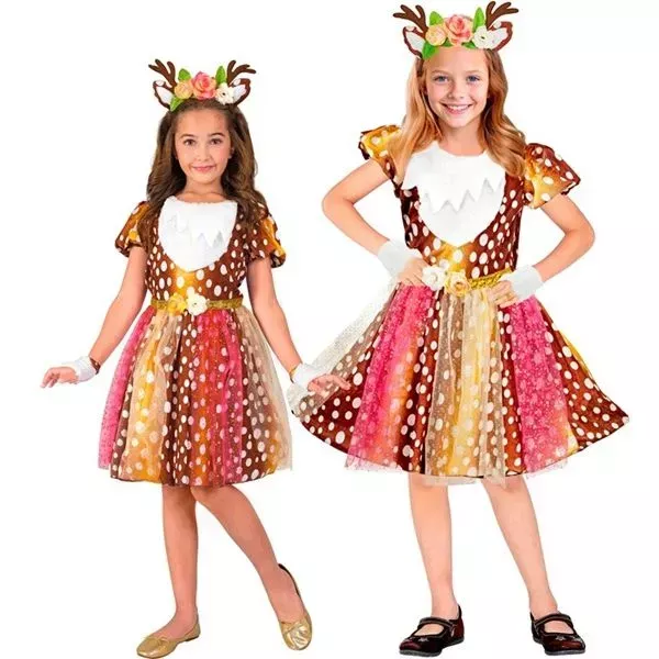 Rénszarvas jelmez kiegészítőkkel - 140 cm