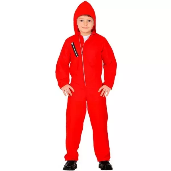 Disfraz De Soldado Para Niño – Kit Con Mono Rojo, Capucha, Máscara Y Arma De Juguete, Disfraz De Guardia Para Carnaval, Halloween Y Fiestas, Talla Infantil, Regalo De Disfraces
