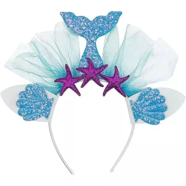 Jelmez kiegészítő: Azúr sellő tiara