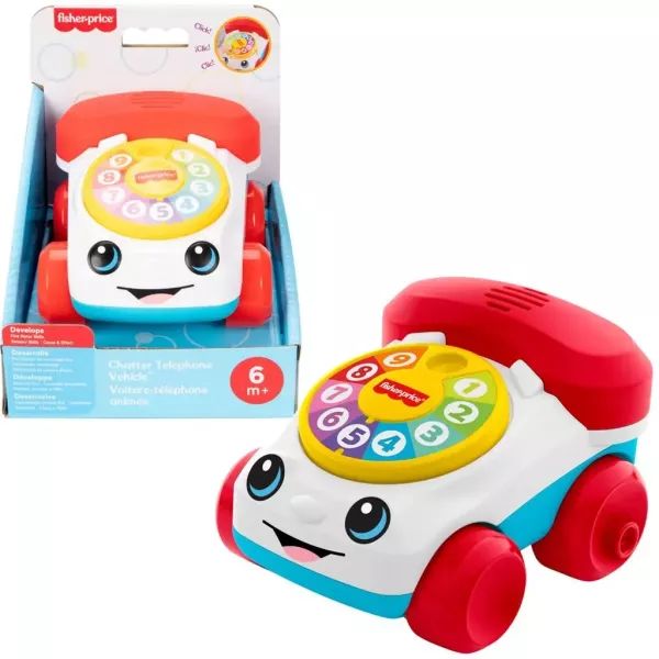 Fisher-Price: Tili-Toli fecsegő telefon kisautó
