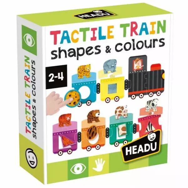 Headu: Tapintsd ki! – Formák és színek tanulóvonat