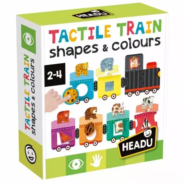 Headu: ¡Tócalo! – Tren de aprendizaje de formas y colores
