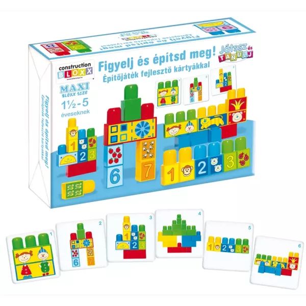Figyelj és építsd meg! - fejlesztő játék