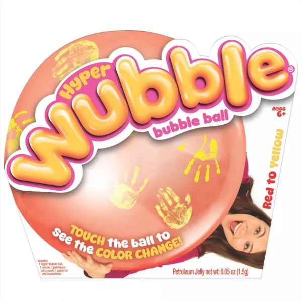Hyper Wubble – Érintésre színváltó óriásbuborék labda - rózsaszín