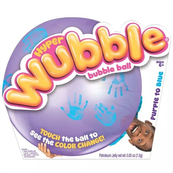 Hyper Wubble – Érintésre színváltó óriásbuborék labda - lila
