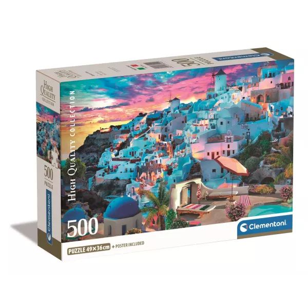 High Quality Collection: Görögország puzzle - 500 darabos