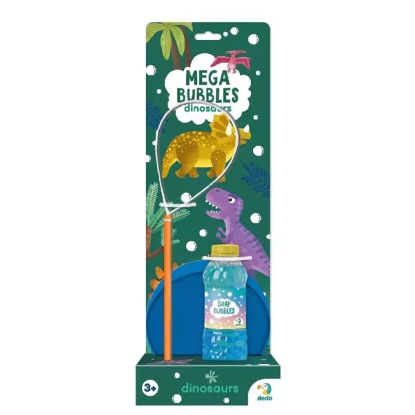 Dinós buborékkészítő tányérral - 450 ml