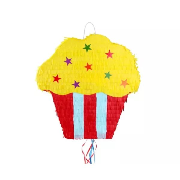 Popcorn formájú pinata - 40 x 40 x 7 cm