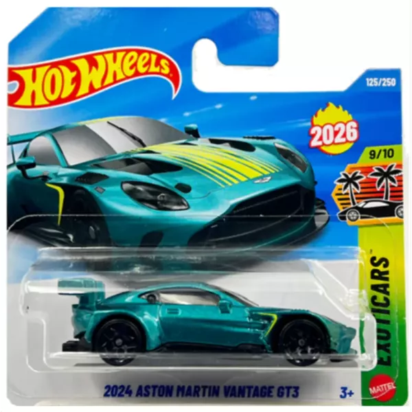 Hot Wheels kisautó - 2024 Aston Martin Vantage GT3
