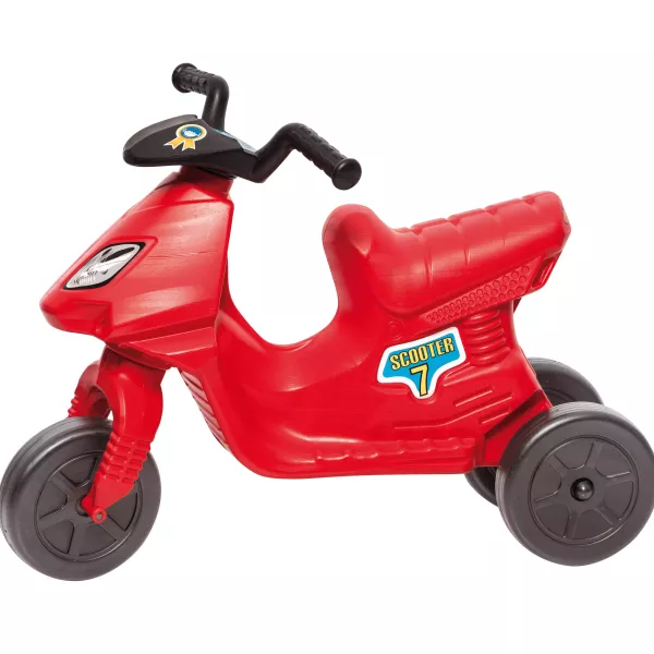 Scooter de color rojo