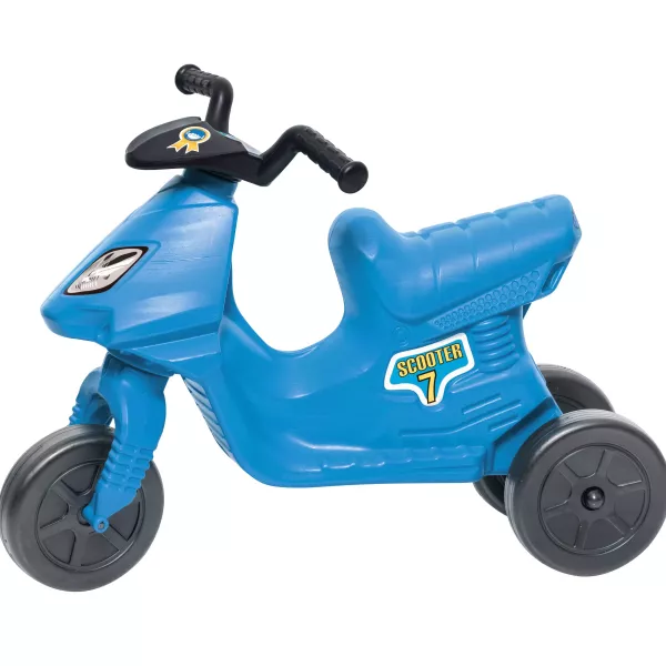 Scooter di colore blu
