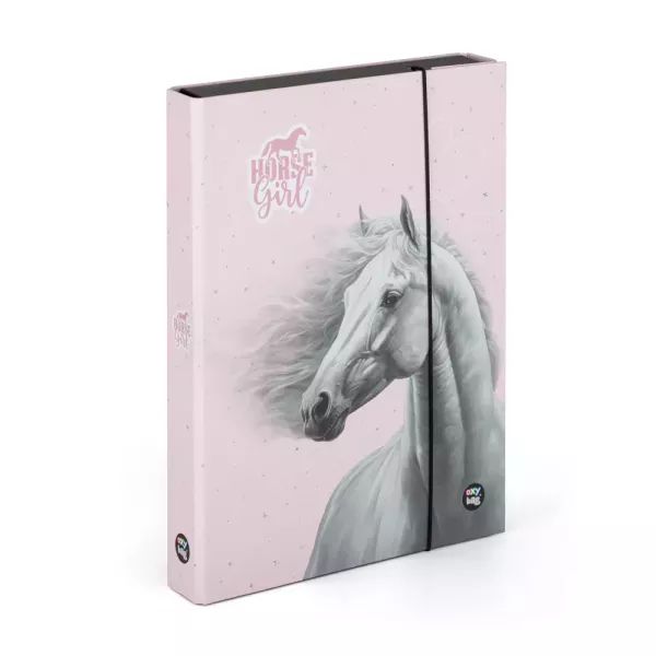 Horse Romantic: Ló mintás füzetbox - A/4-es