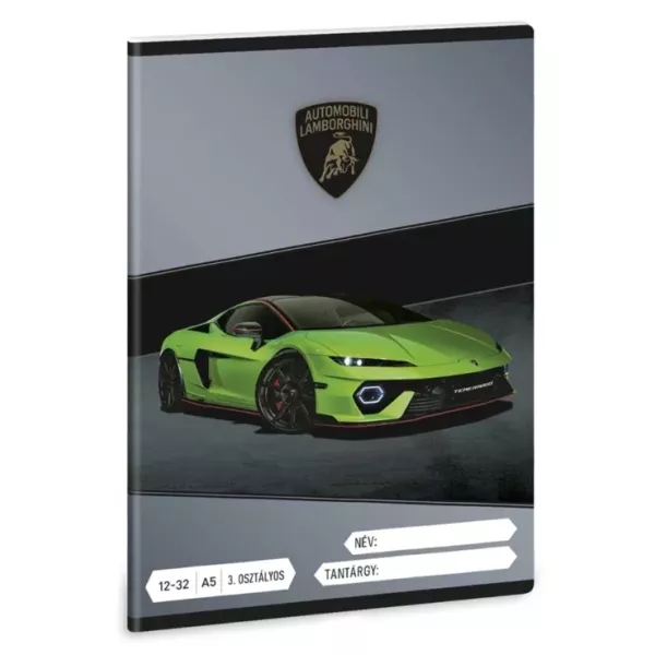 Lamborghini: Gelijnd schrift - groep 3, A5 formaat