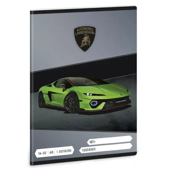 Lamborghini: gelijnd schrift - groep 3, A5-formaat