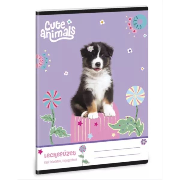 Cute Animals: Aussie leckefüzet - A/5-ös