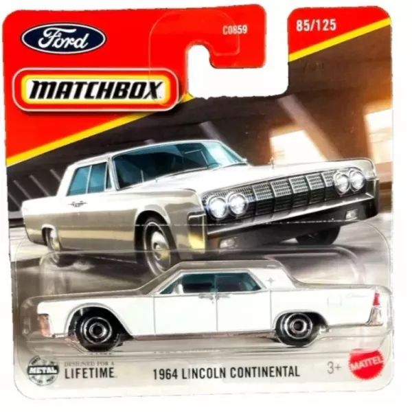 Matchbox: kisautó - 1964 Lincoln Continetal Matchbox: kisautó - 1964 Lincoln Continetal
