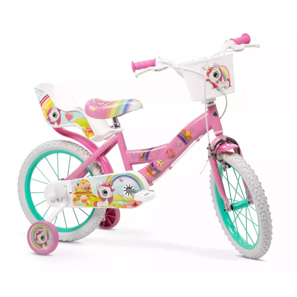 Toimsa: bicicletă pentru copii Unicornio cu scaun pentru păpuși și coș - 16