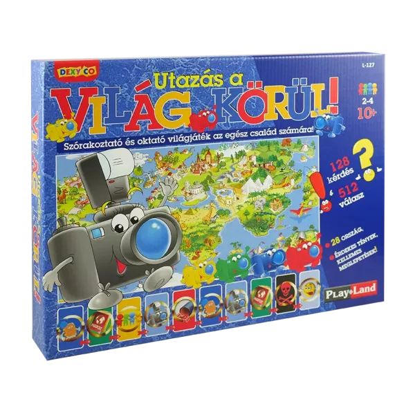 Play Land: Utazás a világkörül társasjáték