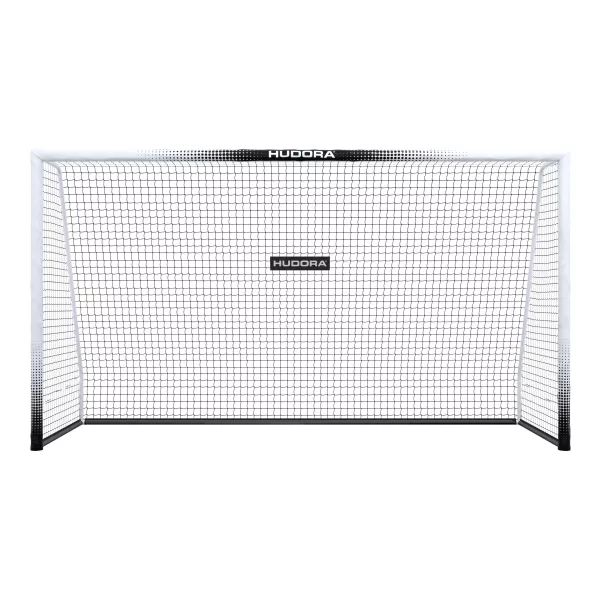 Hudora: Pro Tect Advanced fém focikapu, 360 cm - fehér-fekete