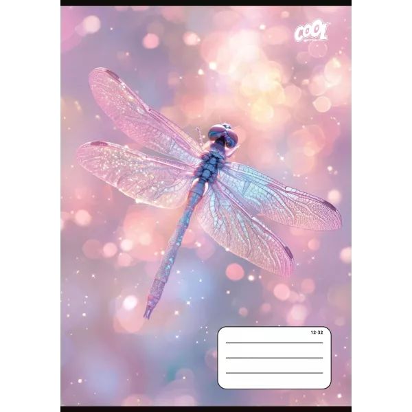 Cool by Victoria: Magic Sparkle vonalas füzet - A/5-ös, többféle