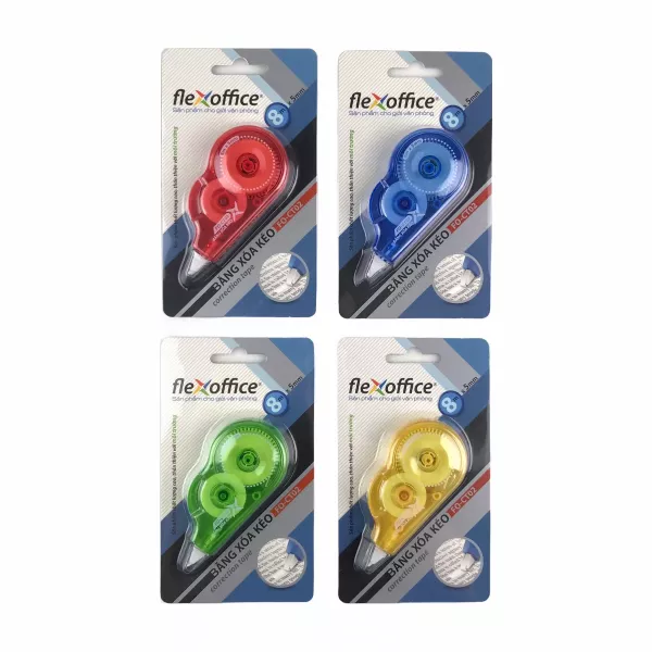 Διορθωτικό ρολό Flexoffice - 5 mm x 8 m, διαθέσιμο σε διάφορους τύπους