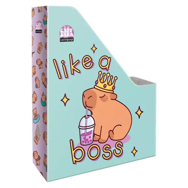 Lollipop Capybara: Porta-documentos tipo chinelo - A4