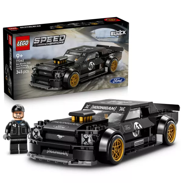 LEGO® Speed Champions Ken Blockův Ford Mustang Hoonicorn V1 z roku 1965 77262