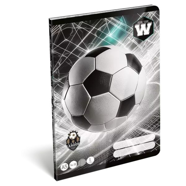 Top League: Vonalas füzet - A/5-ös, 1. osztály