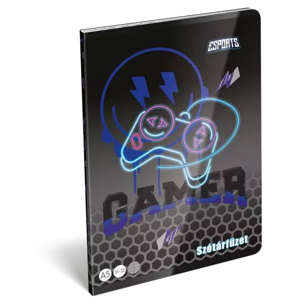 Esport Gamer On Duty: Szótárfüzet - A/5-ös