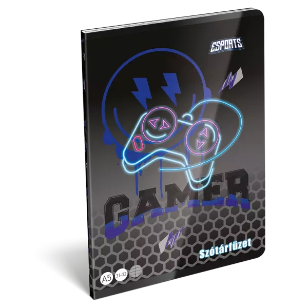 Esport Gamer On Duty: Woordenboekschrift - A5-formaat